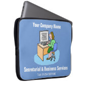 Sekretariats- und Business-Services Laptopschutzhülle (Vorne Rechts)
