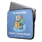 Sekretariats- und Business-Services Laptopschutzhülle (Vorderseite Links)