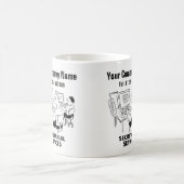 Sekretariatsdienste Cartoon Tasse (Mittel)