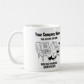 Sekretariatsdienste Cartoon Tasse (Links)
