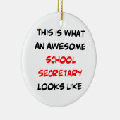 Sekretariatsschule, phantastisch keramikornament (Rechts)