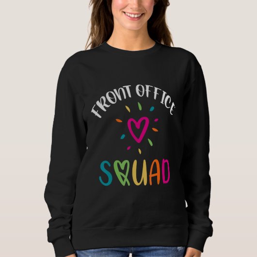 Sekretärin der Abteilung Liebe Sweatshirt (Vorderseite)