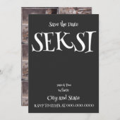 SEKSI EINLADUNG (Vorne/Hinten)