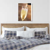 Sekt Leinwanddruck (Insitu (Schlafzimmer))