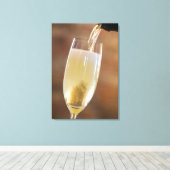 Sekt Leinwanddruck (Insitu (Holzboden))