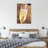 Sekt Leinwanddruck (Insitu (Schlafzimmer))
