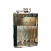 Sektflasche Flachmann (Rechts)