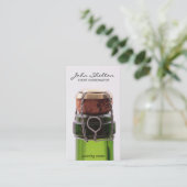 Sektflasche | Von Nahem Visitenkarte (Stehend Vorderseite)