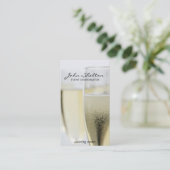 Sektglas | Von Nahem Visitenkarte (Stehend Vorderseite)