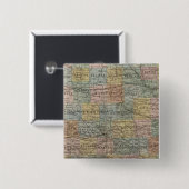 Sektorkarte von Iowa Button (Vorne & Hinten)