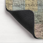 Sektorkarte von Iowa Mousepad (Ecke)