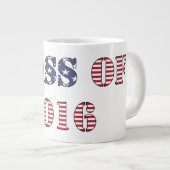 Sekundarstufe II der Schulklasse 2016 Jumbo-Tasse (Vorderseite Rechts)