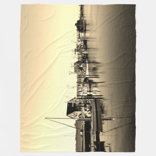 SEKÜSTE FLEECEDECKE (Vorderseite)