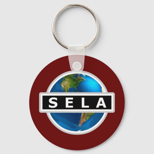 SELA-Logo-Schlüsselanhänger Schlüsselanhänger (Vorderseite)