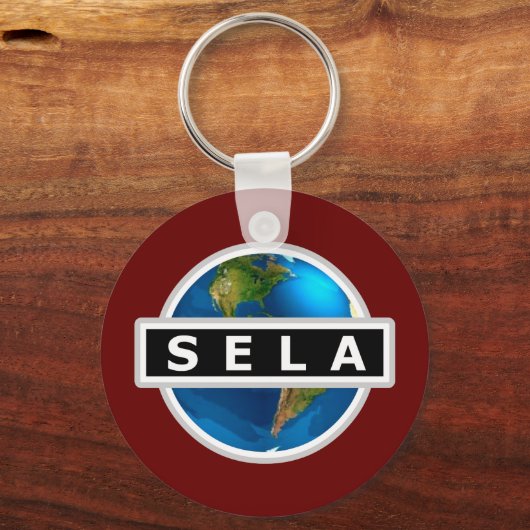 SELA-Logo-Schlüsselanhänger Schlüsselanhänger (Vorderseite)
