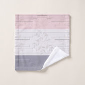 Selago Classic Rose Manatee Badhandtuch Set (Waschlappen)