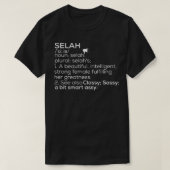Selah Name Selah Definition Selah weibliche Name S T-Shirt (Design vorne)