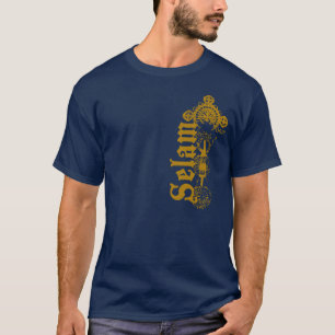 Selam - hallo - im Gold T-Shirt