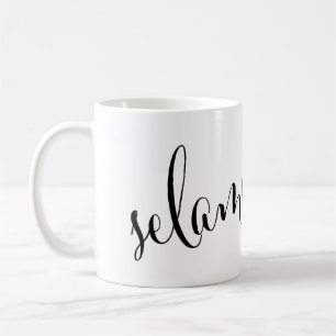 selamat pagi guter Morgen-Indonesier-Tasse Kaffeetasse