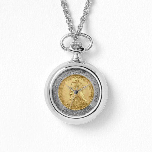 Selassie I Jah Rastafari Rasta Reggae Livity Roots Armbanduhr (Vorderseite)