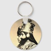 Selassie I Jah Rastafari Rasta Reggae Livity Roots Schlüsselanhänger (Rückseite)