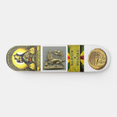SELASSIE I RASTA Skateboard (Horizontal)
