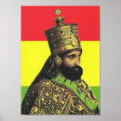 Selassie-Poster Poster (Vorne)