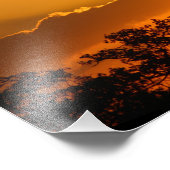 Selati Sunset Print Fotodruck (Ecke)