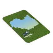 Selawik See Alaska Karte Magnet (Rechte Seite)