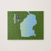 Selawik See Alaska Karte Puzzle (Horizontal)