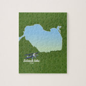 Selawik See Alaska Karte Puzzle (Vertikal)