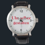 selber gestalten armbanduhr<br><div class="desc">selber gestalten</div>