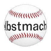 selber gestalten baseball (Vorderseite)