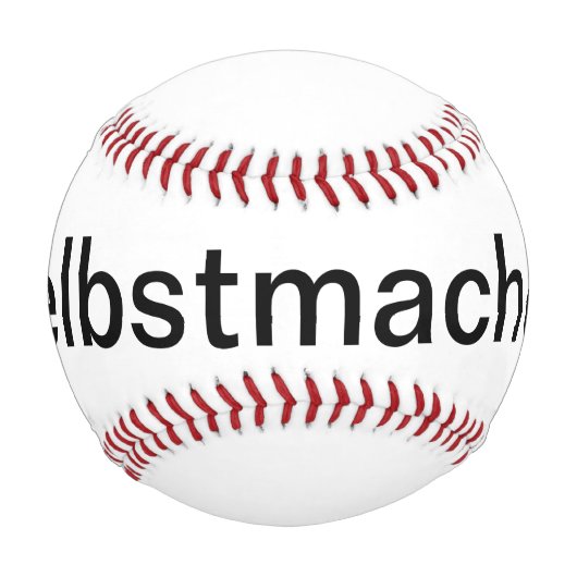 selber gestalten baseball (Vorderseite)