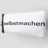 selber gestalten golf headcover (Vorderseite)