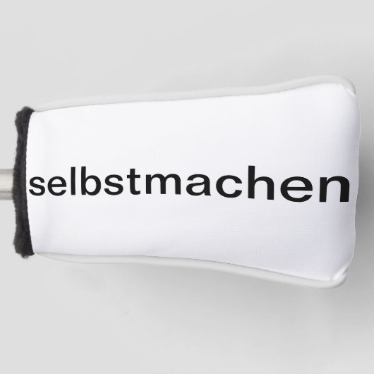 selber gestalten golf headcover (Vorderseite)