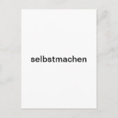 selber gestalten postkarte (Vorderseite)