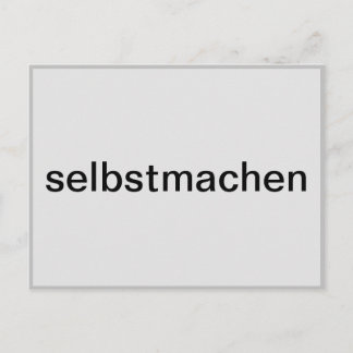 selber gestalten postkarte