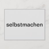 selber gestalten postkarte (Vorderseite)