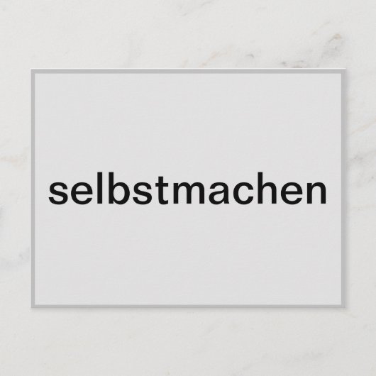 selber gestalten postkarte (Vorderseite)