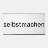 selber gestalten schreibtischunterlage (Vorderseite)