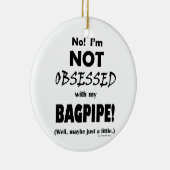 Selbesessene Bagpipe Keramikornament (Rechts)