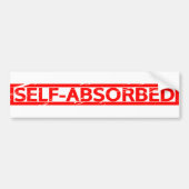 Selbst absorbierte Briefmarke Autoaufkleber (Vorne)