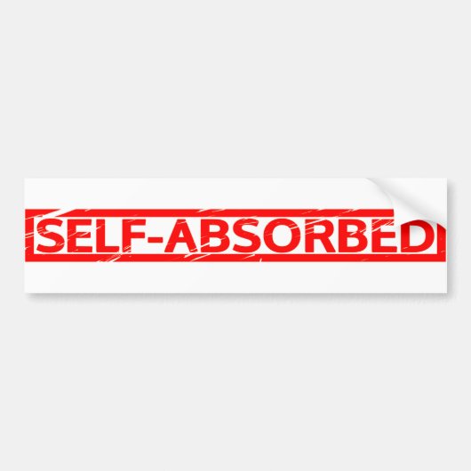 Selbst absorbierte Briefmarke Autoaufkleber (Vorne)