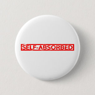 Selbst absorbierte Briefmarke Button