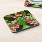 SELBST - AUSREICHENDER GARTEN - Art-Untersetzer Getränkeuntersetzer (Linke Seite)