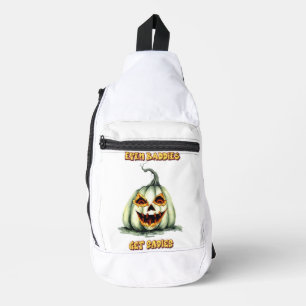 Selbst Baddies erhalten Saddies Evil Pumpkin Crossbody Bag