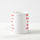 Selbst beschädigte gebrochene Herzen haben ihr gut Kaffeetasse (Mittel)