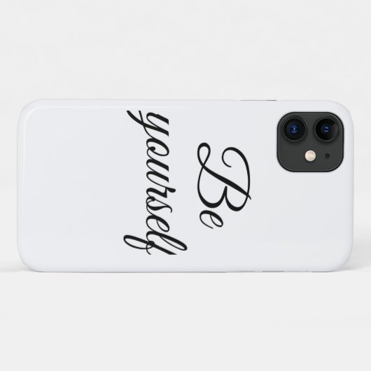 selbst Case-Mate iPhone hülle (Rückseite (Horizontal))