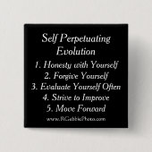 Selbst, der Evolution, die fünf Schlüssel verewigt Button (Vorderseite)